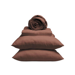 purecare Dr. Weil Blended Linen Cacao Sheets 