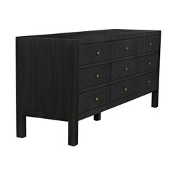 Noir Conrad Pale Black 9-Drawer Dresser 