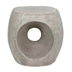Noir Trou Fiber Cement Side Table/Stool 