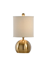 Chelsea House Small Brass Ball Lamp 