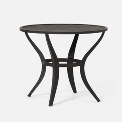 Made Goods Hadley Black Mesh Dining Table 