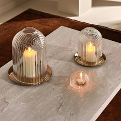Nude Glass Ilo Small Candleholder 