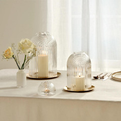 Nude Glass Ilo Small Candleholder  