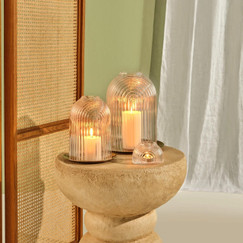 Nude Glass Ilo Small Candleholder 