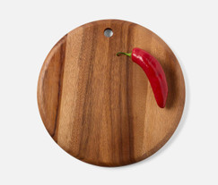 Blue Pheasant Jameson Natural Round Serving Board (Set of 2) 