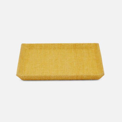 Pigeon and Poodle Dresden Dark Yellow Trays (Set of 2) 