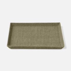Pigeon and Poodle Dresden Dark Green Trays (Set of 2) 