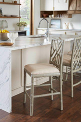 Villa & House Hampton Classic Gray Counter Stool 