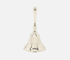 Blue Pheasant Effie Polished Nickel Dinner Bell (Set of 3) 