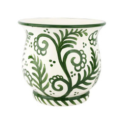 Vietri Verde Garden Round Planter 