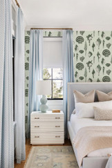 Mitchell Black Sullivan’s Island Shells - Marsh Breeze Green Wallpaper by Megan Molten 