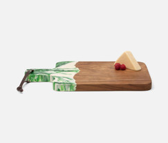 Blue Pheasant Austin Green Swirled Serving Board 