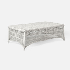 Made Goods Soma Twisted Faux Wicker Coffee Table 