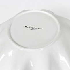 Regina Andrew Design Ruffle Ceramic Bowl 