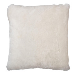 Auskin Shearling White Shortwool Decorative Pillow 