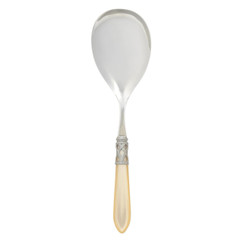 Vietri Aladdin Ivory Antique Serving Spoon 