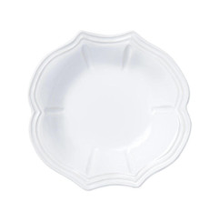 Vietri Incanto Stone White Baroque Pasta Bowl 