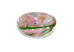 Emilio Robba Pink Phalaenopsis Flower Bowl 