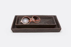 Pigeon and Poodle Dalton Nesting Trays - Coffee 