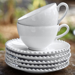 Costa Nova Pearl Tea Cup and Saucer (Min of 4)