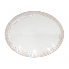 Casafina Taormina White Oval Platter 