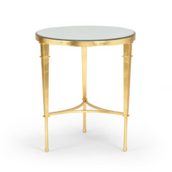Chelsea House  Luxe Gold Side Table