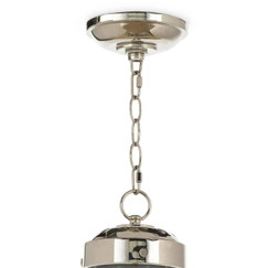 Regina Andrew Design Polished Nickel Globe Pendant 