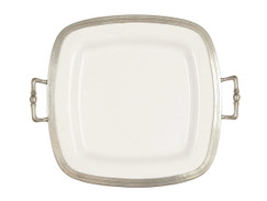 Arte Italica Tuscan Square Tray with Handle 