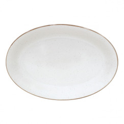 Casafina Sardegna White Oval Platter 