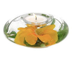 Emilio Robba Yellow Cosmos Candle Holder 