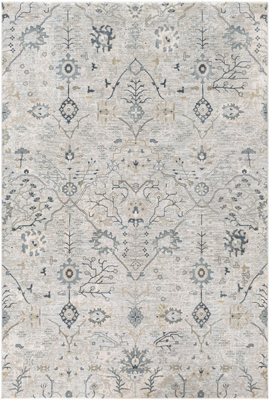 Allegro Ivory Woven Rug | Rugs