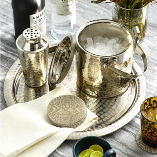 Winsford Shiny Nickel Bar Set