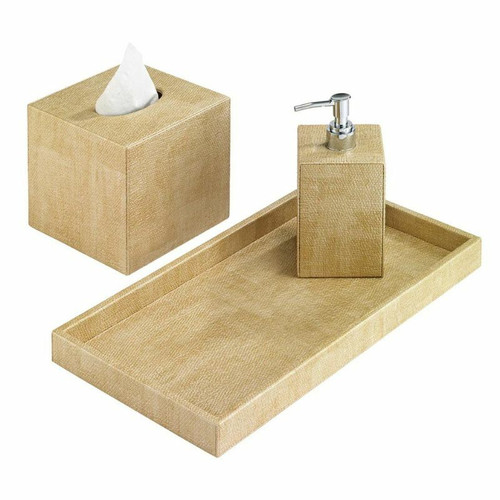 Luster Gold Bath Set Luster Gold Bath Set