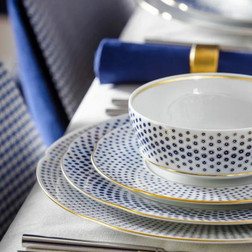 Constellation d'Or White and Blue Dinnerware Constellation d'Or White and Blue Dinnerware