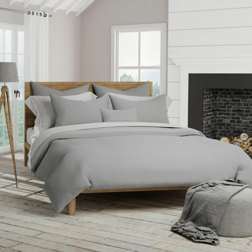 Lagos Dove Grey Luxury Cotton Bedding Lagos Dove Grey Luxury Cotton Bedding