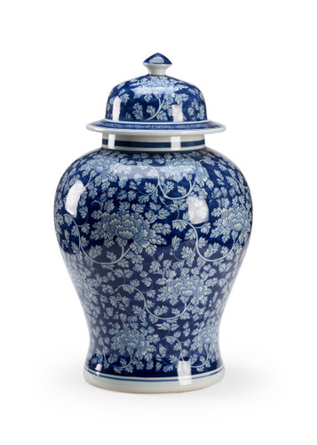 Chelsea House Large Oriental Blue Vase