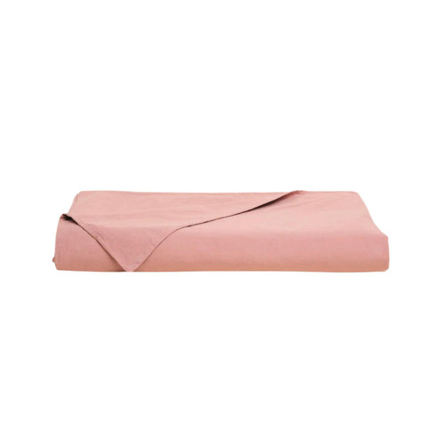 purecare Dr. Weil Garment Washed Percale Pink Sandstone Duvet Cover 