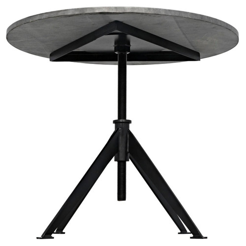 Noir Matilo Adjustable Table 