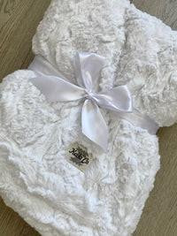 Keiki Co. White Bella Throw 