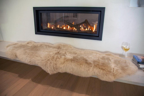 Long Wool Double Rug | Rugs