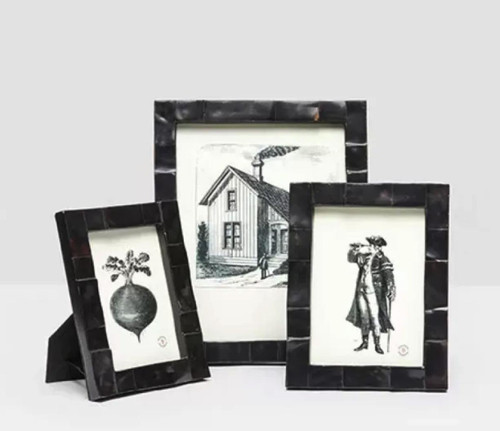 Pigeon and Poodle Lesina Black Picture Frames 