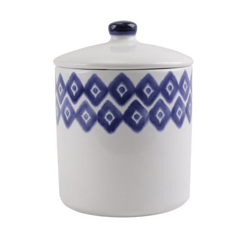 Vietri Santorini Diamond Canister 