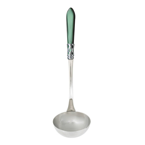 Vietri Aladdin Brilliant Green Soup Ladle 