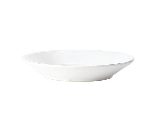 Vietri Melamine Lastra White Pasta Bowl 