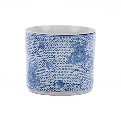 Legends of Asia Blue & White Chain Orchid Pot 