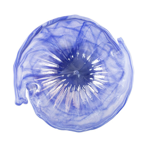 Vietri Onda Glass Cobalt Round Bowl 