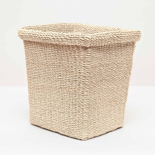 Pigeon and Poodle Chelston Bleached Rectangular Wastebasket 