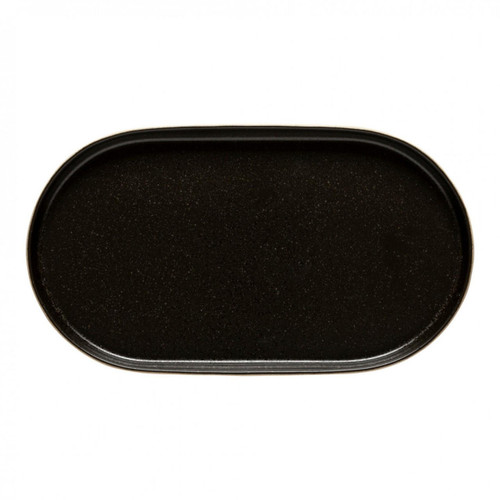Costa Nova Notos Latitude Black Oval Platter 