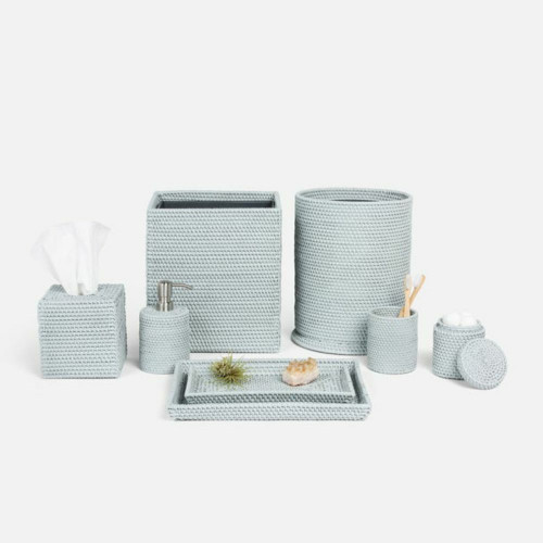 Dalton Light Gray Bath Set