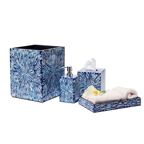 Blue Almendro Bath Set Blue Almendro Bath Set